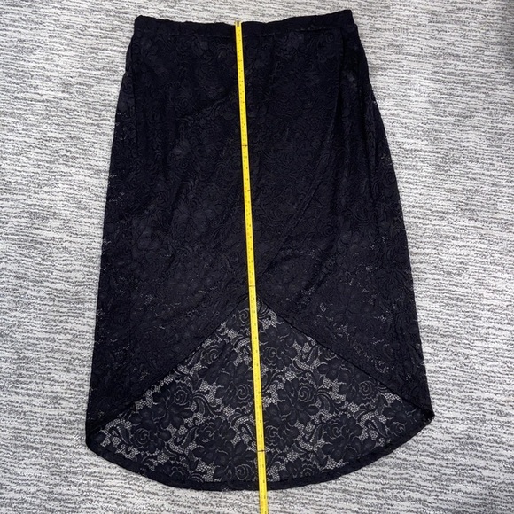 Torrid Black High Low Lace Skirt - Picture 13 of 16